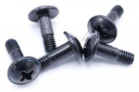 Vestel Screw - 23301321 Det std_e_rysb M4*12_5pcs_blk_(e