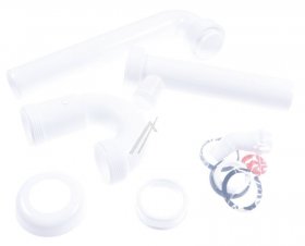 Asw Siphon - 100900 Sink Odor Trap Pp White 1 X40