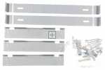 Faber Roblin Fixings And Brackets - 11fx011 Kit Fixation Conduit Largeur 300mm