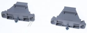 Elica Fixings And Brackets - 3050dc Bracket Dx Support Guide Lower Part Dx Black V0