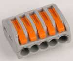 Wago Terminal Strip - 5-leiter-verbindungsklemme 0,08-2,5mm² 1 Stuck