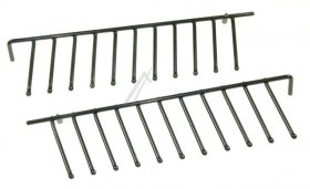Accessories Basket - 12004140 Insert Folding Thorn Dark Grey Upper Basket Front [Bosch Siemens]
