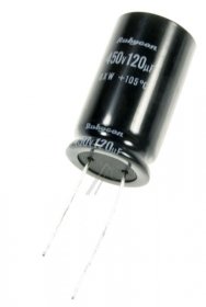 Rubycon 450v Radial Electrolytic 105 D - 120uf-450v 450qxw120mefc18x31 5 Elko Radial 105° 18x31 5mm -rohs-