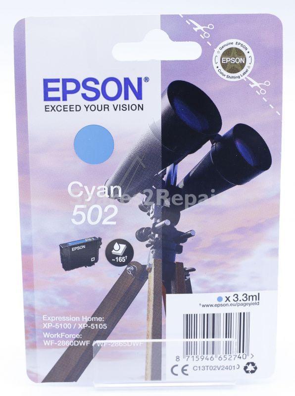 Epson Cartridge - 502 Tintenpatrone Cyan 3 3ml