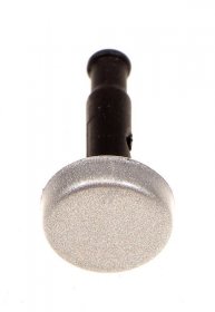 Button - C00255472 482000062399 Button Silver [Whirlpool Indesit]