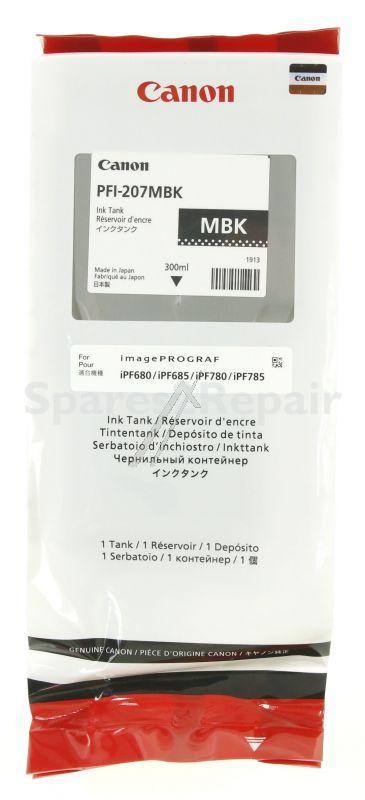 Canon Cartridge - Pfi-207mbk 8788b001 Ink Cartridge Black-matte 300ml