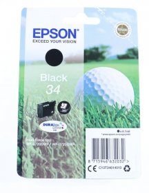 Epson Cartridge - 34 C13t34614010 Cartridge Black 6 3ml