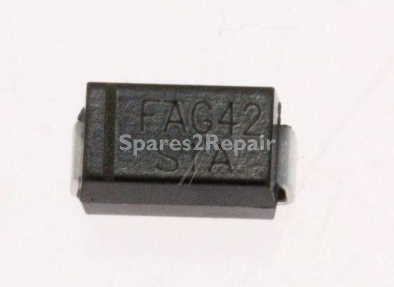 Smd Diode - 1n4001 30011726 Diode Smd 1n4001 1a-50v 30a D0 [Vestel]