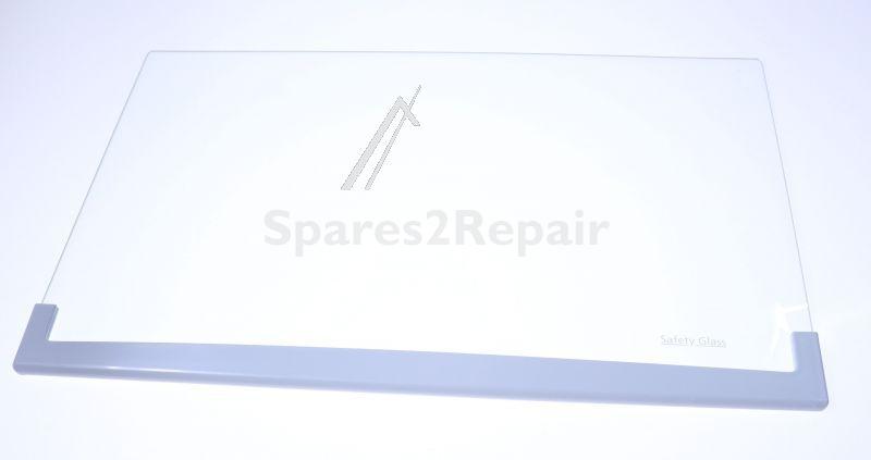 Glass Panel - 4546970300 C00931249 Crisper Cover Assembled [Arcelik]