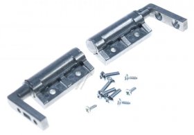 Door Hinges - 10028999 Hinge Retaining Plate+hinge+screws [Bosch Siemens]