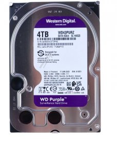 Western Digital Internal Hdd Drive - Wd Purple 4tb Sata Hdd 8.9cm Internal 256mb Cache