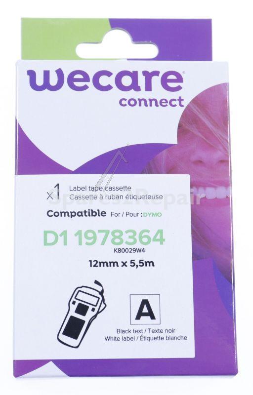 Armor Colour Cartridge - Ribbon For D1 1978364, Black On White