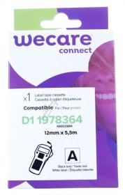 Armor Colour Cartridge - K80013za Ribbon For D1 53713 Black On White