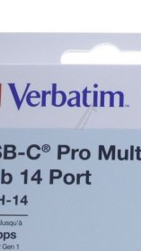 Verbatim Hub-usb - Usb-c Pro Multiport Hub 14 Port Cmh-14