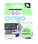 Dymo Colour Cartridge - S0720680 Standard Label Black On White 9mm-7m Dymo D1-band