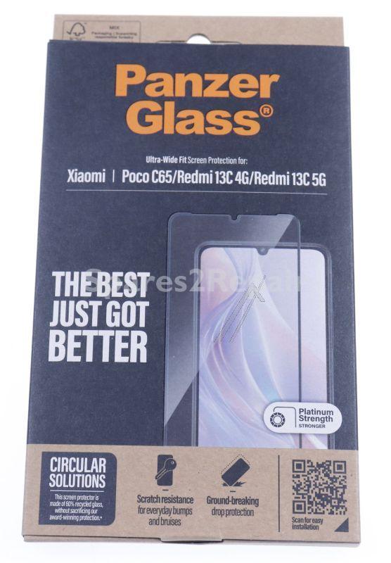 Panzerglass Display Protective Film - 8076 Panzerglass Screen Protector Xiaomi Poco C65 | Redmi 13c 5g | 4g | Ultra-wide Fit