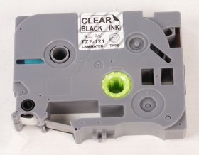 Armor Scripture Tape For Lettering D - K80020za Ribbon Black On Transparent