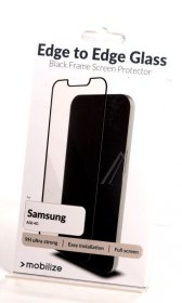 Mobilize Display Protective Film - 58213 Mobilize Glass Screen Protector Black Frame Samsung Galaxy A06 4g