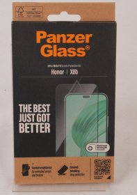 Panzerglass Display Protective Film - 5408 Panzerglass Screen Protector Honor X8b | Ultra-wide Fit