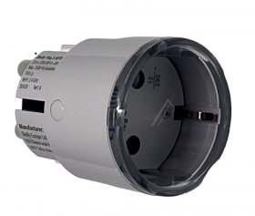 Shelly Rc Radio Power Outlet - 234379 Shelly_plus_plug_s_w Plus Plug S Zwischenstecker 12a Messfunktion Wlan Bt Weiss