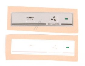 Faber Franke Roblin Fireplace - 133 0297 627 Sp Hood Decal Exhausto 64x16 5m