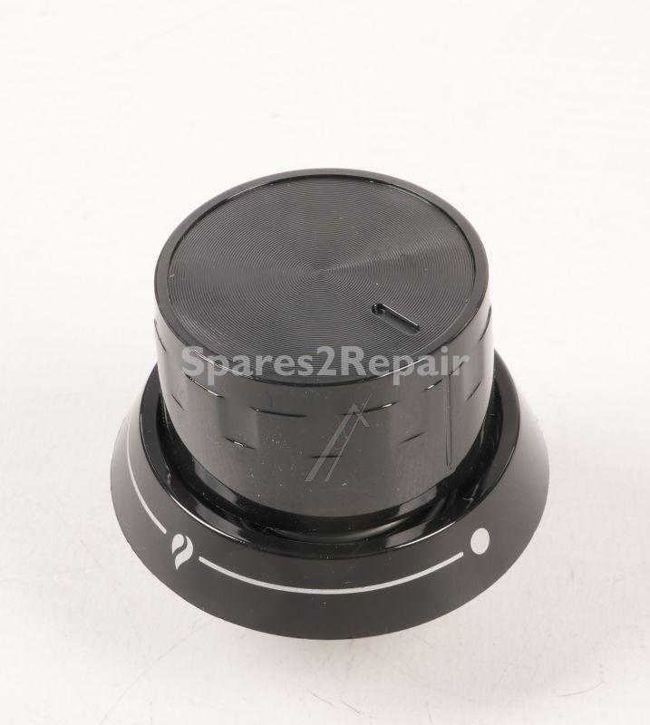 Control Knobs - S250317245 C00961777 Hob Knob Black [Arcelik]