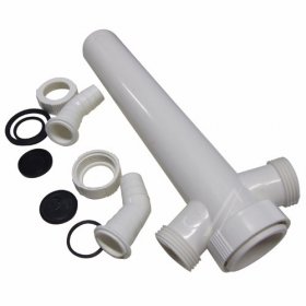 Siphon - Adjustable Drain Tube White 1 X40mm Length 250mm