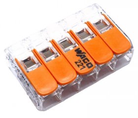 Wago Terminal Strip - Wago Compact Connector Clamp 1-5 4mm²