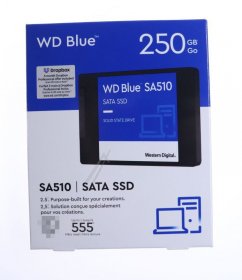 Western Digital Internal Ssd Drive - Wds250g3b0a Wd Blue Sa510 Ssd 250gb Sata Iii 6gb-s Enclosure 6 9cm 2 5inch 7mm Internal Single Packaging