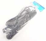Bachmann Six-way Trailing Socket - 381 149k Smart Power Strip 6-way 5m Black