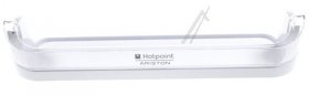 Refrigerator - Freezer Door Shelf - C00283254 482000023200 Kit Central Console (eco) B 410mm Crystal [Whirlpool Indesit]