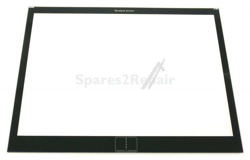 Glass Plate For Oven - 140055992014 Door Glass Silkscreened 499x38 [Electrolux Aeg]