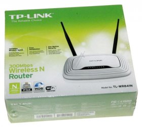 Tp Link Wireless-lan Router - Wlan Router, 300mbit-4p