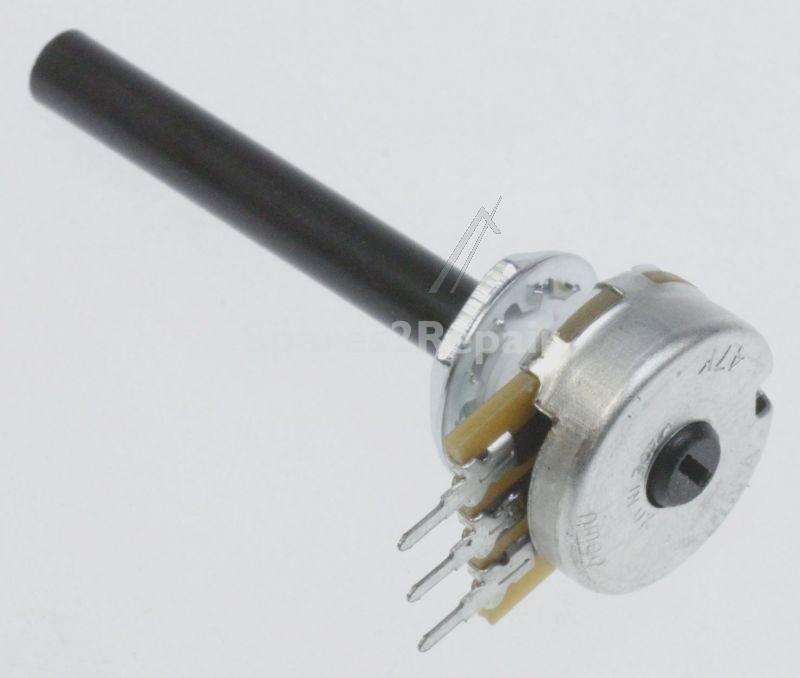 Mono Carbon Pot Linear - 47k-0,4w Mono Potentiometer N6mm -rohs-