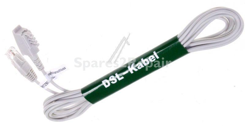 Fritz Fixed Network connection - 321lk0038 Dsl And Telephone Cable 2 25m Gray-black