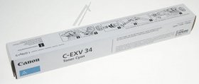 Canon Toner Cartridge - C-exv34 3783b002 Toner Cyan 19k