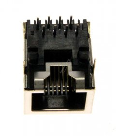 Western Mounted Socket - Western Replaceable Solderable 8-8 Cat 5
