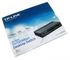 Tp Link Network Switches Till 16 Ports - Fast Ethernet Switch, 16 Port, Desktop