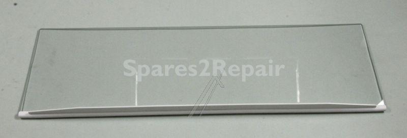 Liebherr Glass Panel - 929382600 Glass Plate Complete + Retaining Bar