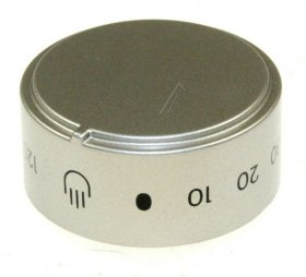 Control Knob - C00196488 482000030260 Timer Knob Inox [Whirlpool Indesit]
