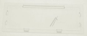 Vegetable Drawer Cover - 5751590200 C00871863 Blue Light Crisper Glass B14 [Arcelik]