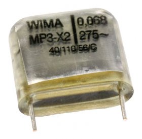 Wima X2 Emi Suppression Capacitor M - 0,068uf-275v Mp3-x2 Suppression Capacitor -rohs-
