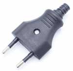 Bachmann European Plug - Euro Plug, Black, Fastenable