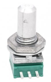 Alps Mono Carbon Pot Log - 10k-0,05w Drehpoti Mono Logarithmisch Ø=6mm