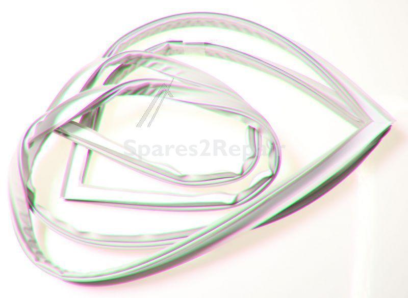 Liebherr Sealing Materials - 711114400 Magnetic Door Seal 4-sided Grey