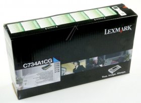 Lexmark Toner Cartridge - 0c734a1cg C734a1cg Lexmark R-toner Cyan C734-c736 6k X734-x736-x738