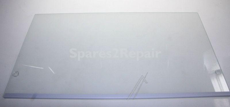 Liebherr Glass Panel - 727220400 Glass Panel In Front Of Vegetable Compartment Short Plastic Strip