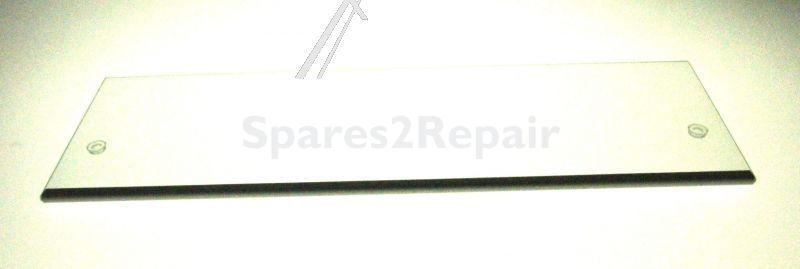 Liebherr Glass Panel - 727254400 Glass Plate Vo half Front Plastic
