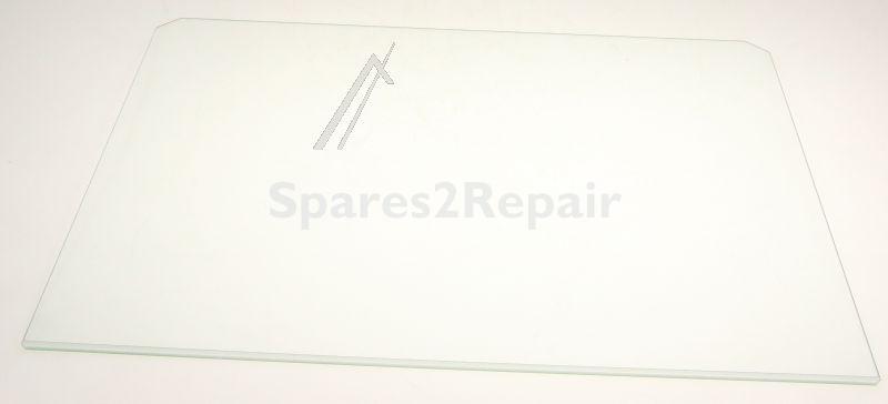 Glass Panel - C00300310 488000300310 Crisper Cover (602x313x4) [Whirlpool Indesit]