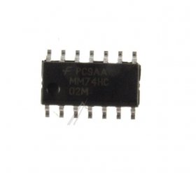 Fairchild Operational Amplifier Ic - 74hc02 Ic 74hc Cmos, Smd Soic-14